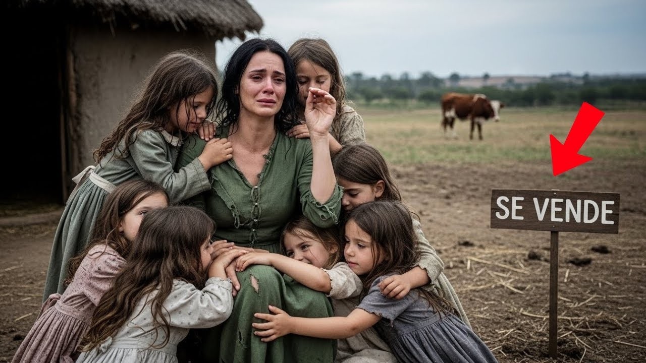 Campesina Vivía Sola Con Sus 6 Hijas Y Estaba A Punto De Perderlo Todo, Pero De Repente Todo Cambi