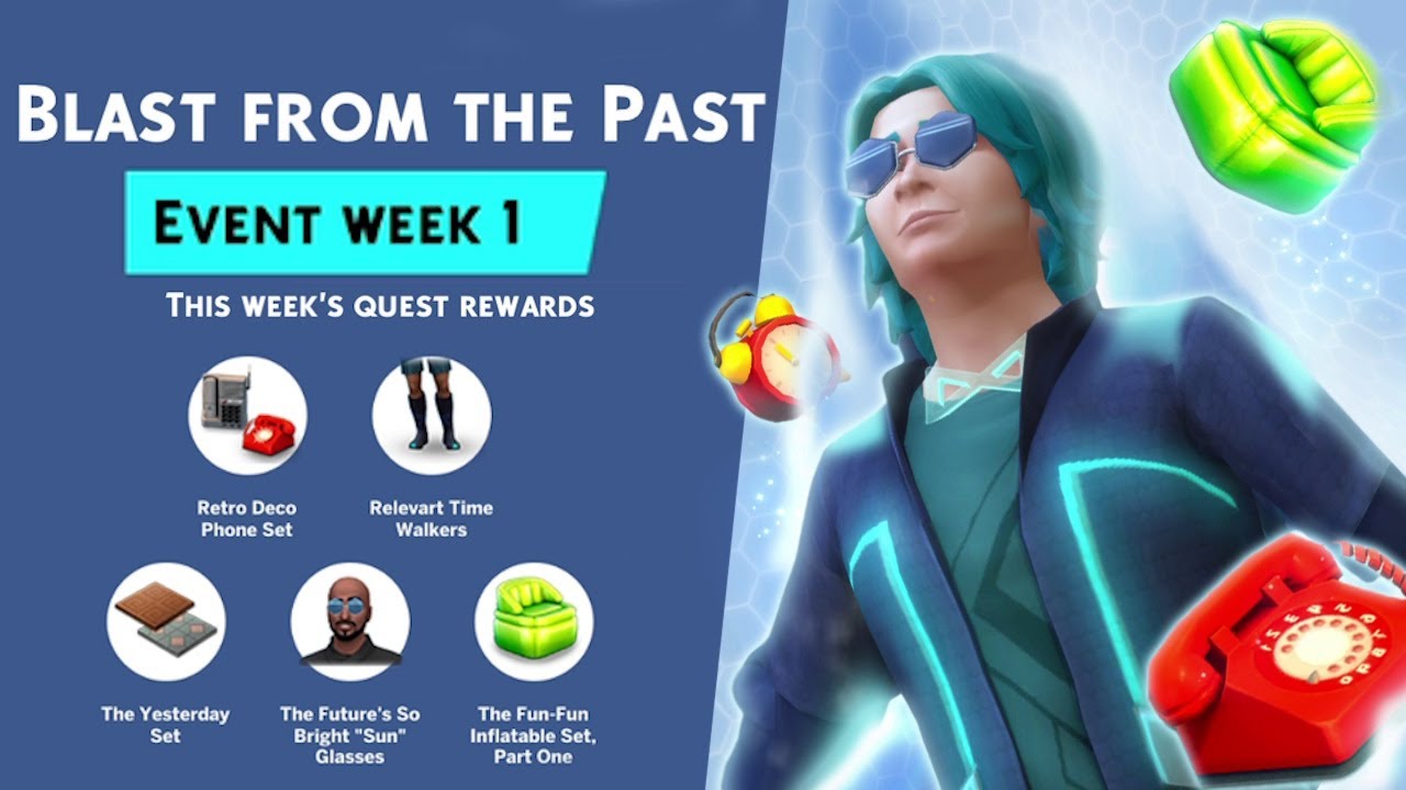 Sims 4: Blast From The Past Event | Week 1
