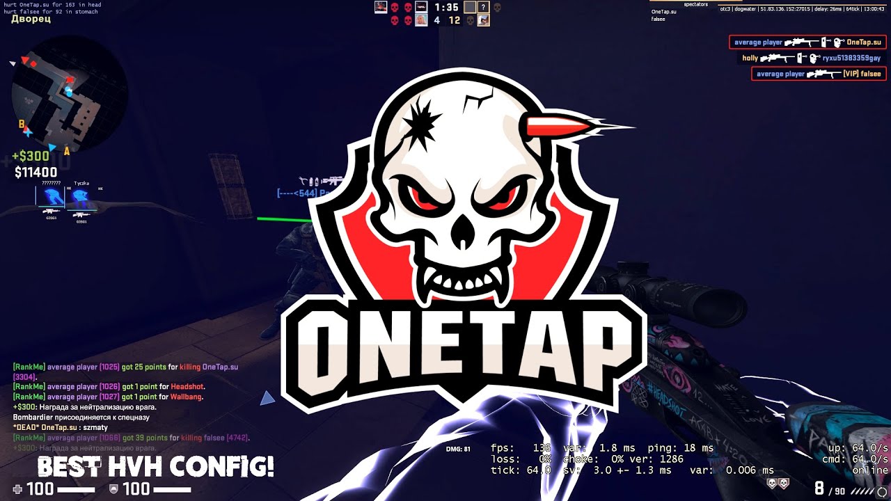 OTC v3 BEST HVH CONFIG! Tapping myself? easily. FREE SCOUT+AUTO CONFIG!