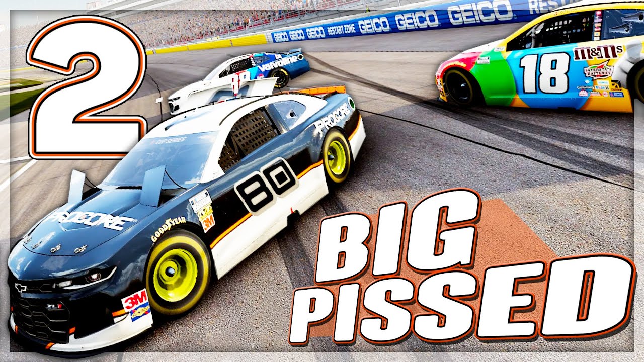 I SPLIT MY MOUSE IN HALF // NASCAR Heat 5 Career Mode Ep. 2
