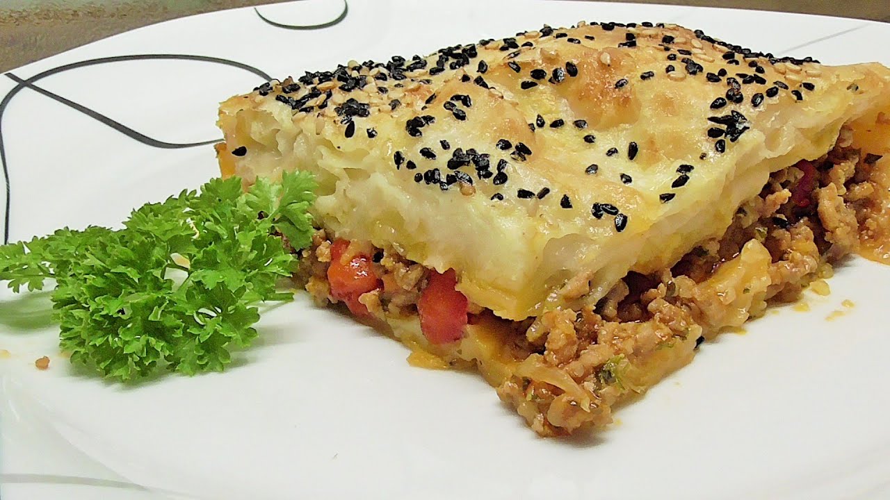 Börek z miesem mielonym Turecka lazania /Kasia ze slaska gotuje