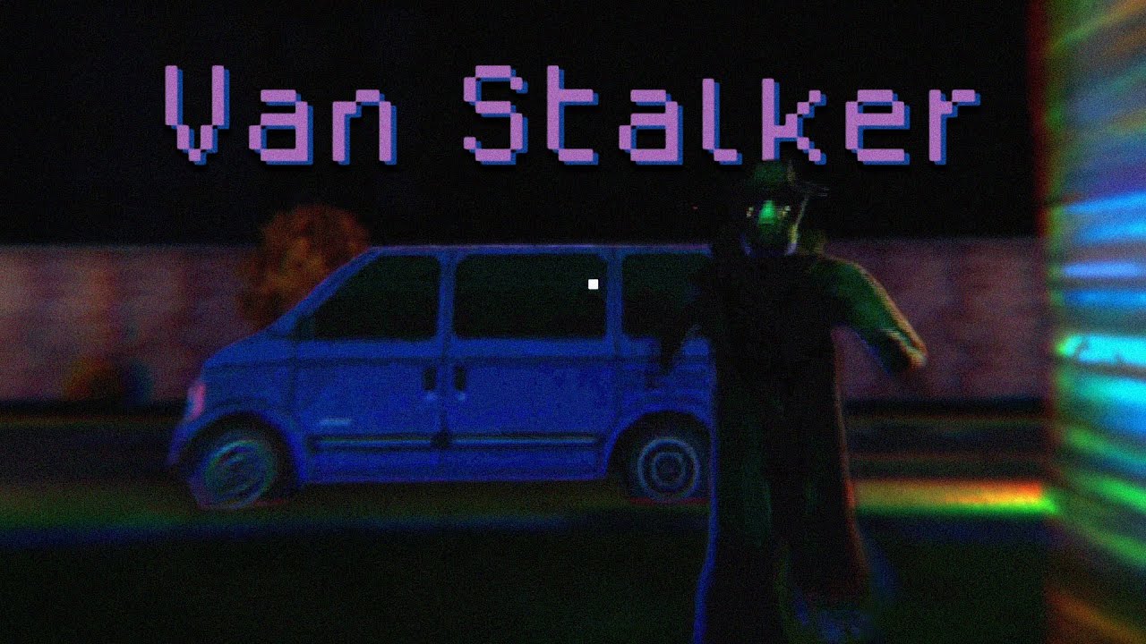 Van Stalker - PS1 Horror Where a Van Won't STOP Following Me! (Indie Horror Game)