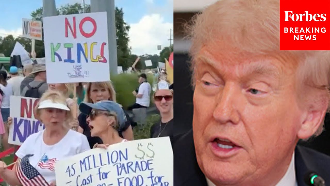 Protesters In Marietta, Georgia, Gather To Oppose Trump In The &lsquo;No Kings&rsquo; Protest