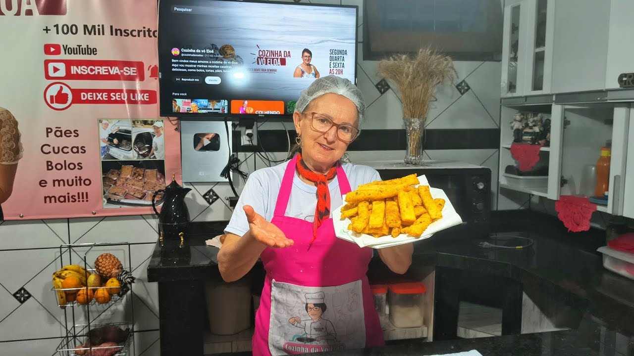 BATA FRITA CASEIRA SIMPLES E PRÁTICA!!