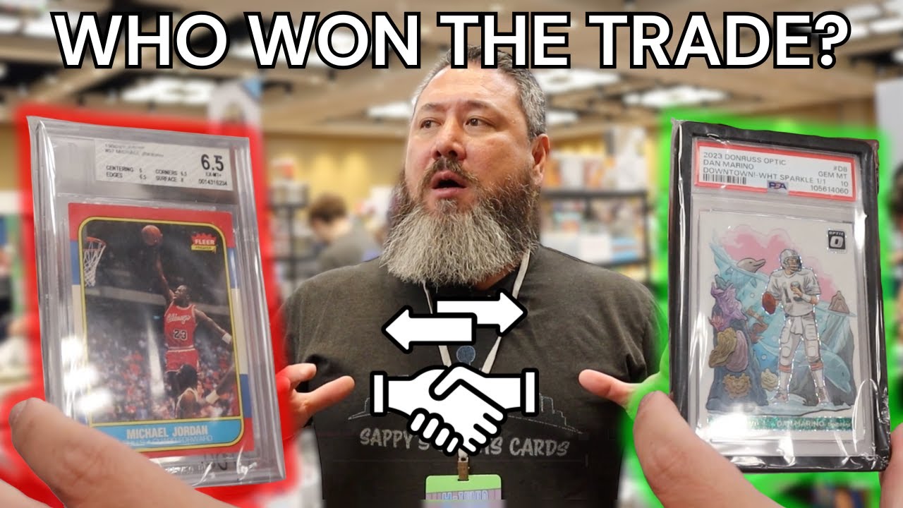 WHO WON THE TRADE? H-TOWN CARD SHOW