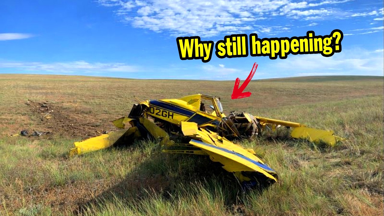 Why Experienced Ag Pilots Keep Losing Control at Low Altitude | N602GH Crash Explained