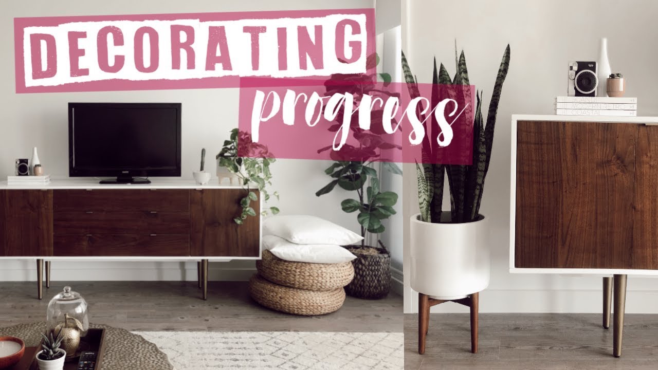 Mini Apartment Tour // Decorating Progress Update | Rachael Jade
