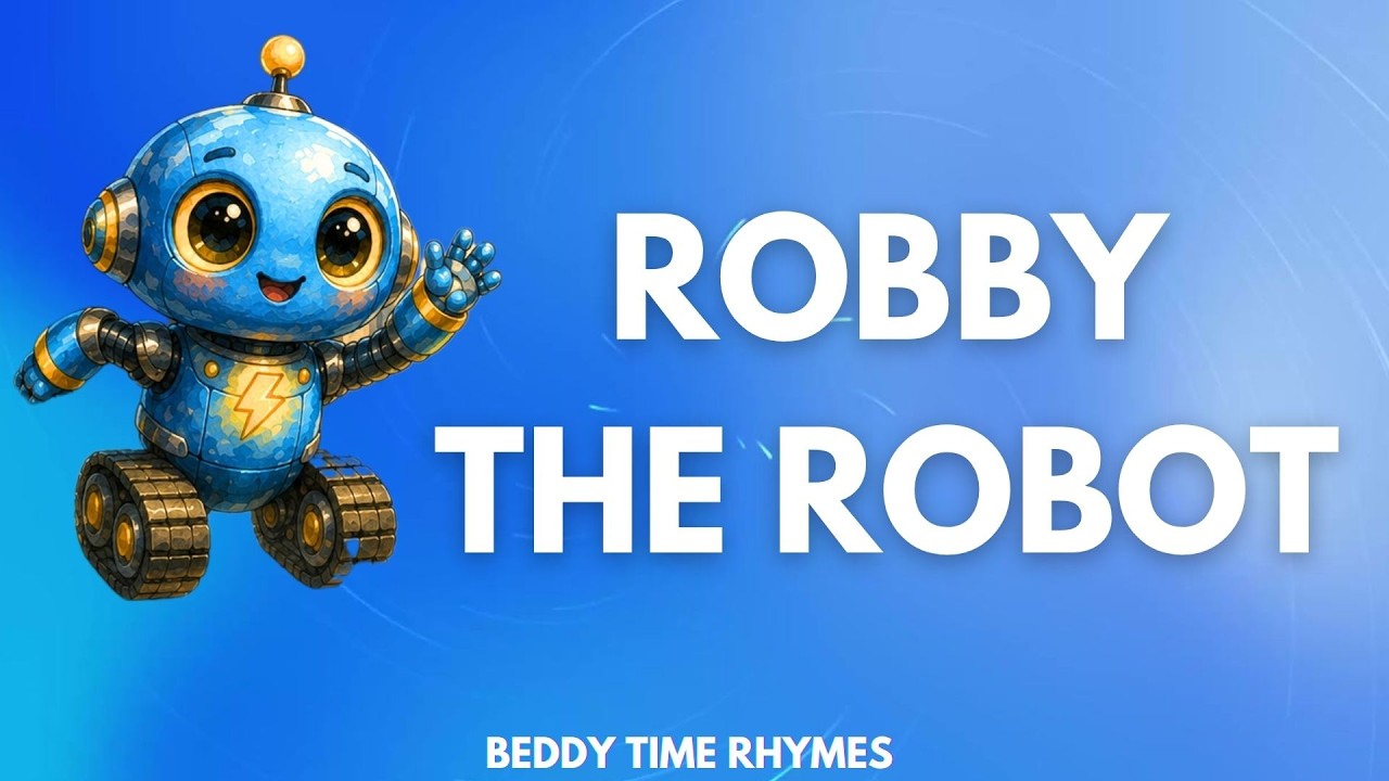 ROBBY THE ROBOT! - A Bedtime Rhyme & Read-A-Long for Kids!