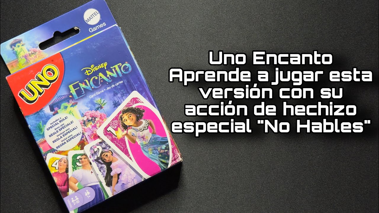 Uno Disney Encanto (Como Jugar + Unboxing) 2026