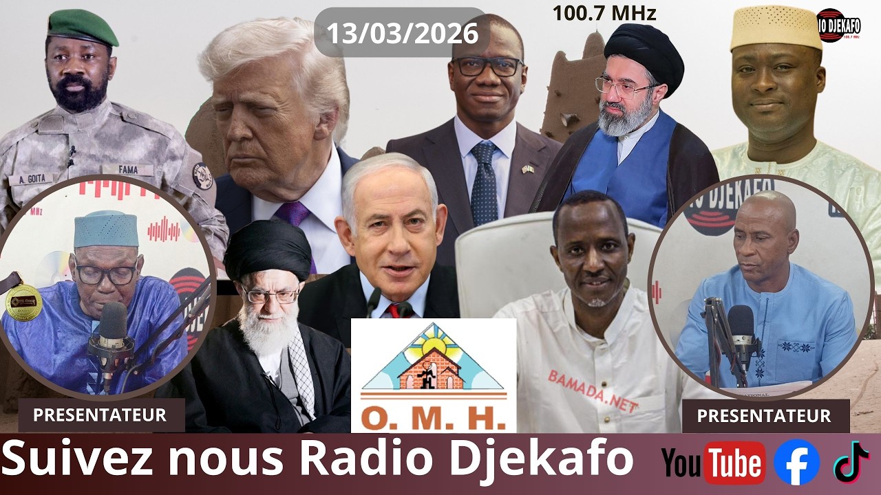 RADIO DJEKAFO 13 MARS DABA TOUNKARA ET FOUSSENY KEÏTA DIT SADAM