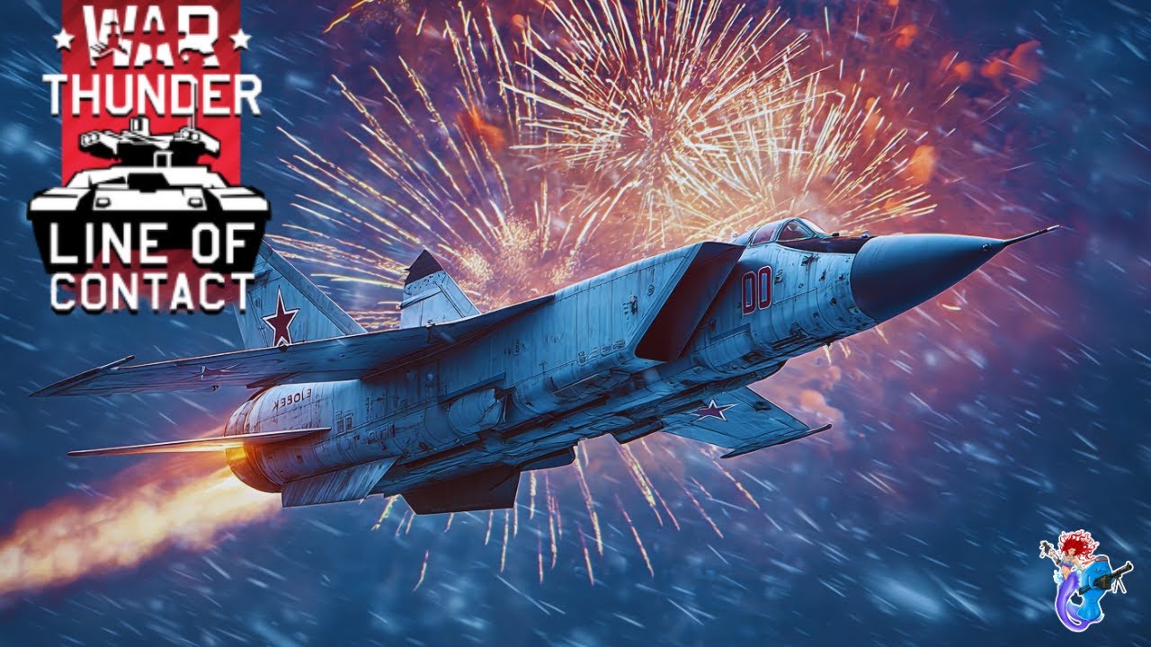 War Thunder - Mig 25 grind / New Years Stream