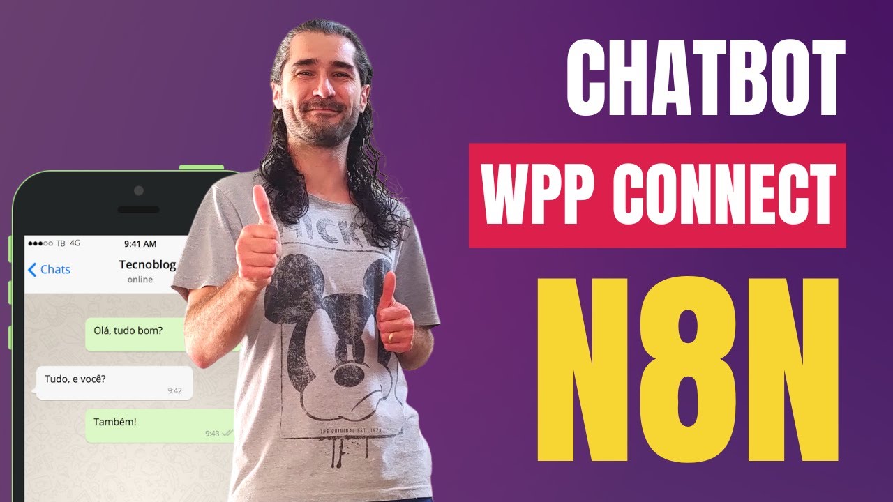 Construa um Chatbot grátis com N8N e a API WPPConnect
