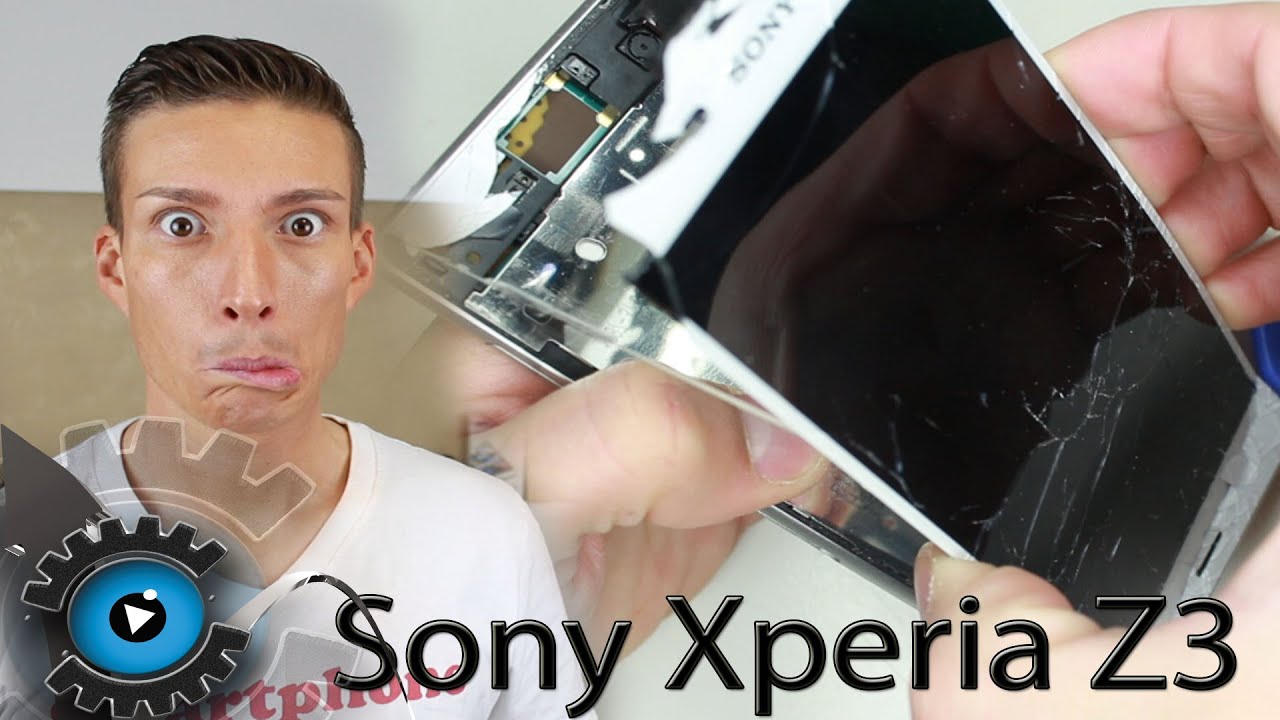 Sony Xperia Z3 Glas Display Wechseln Tauschen Reparatur [Deutsch] Teardown