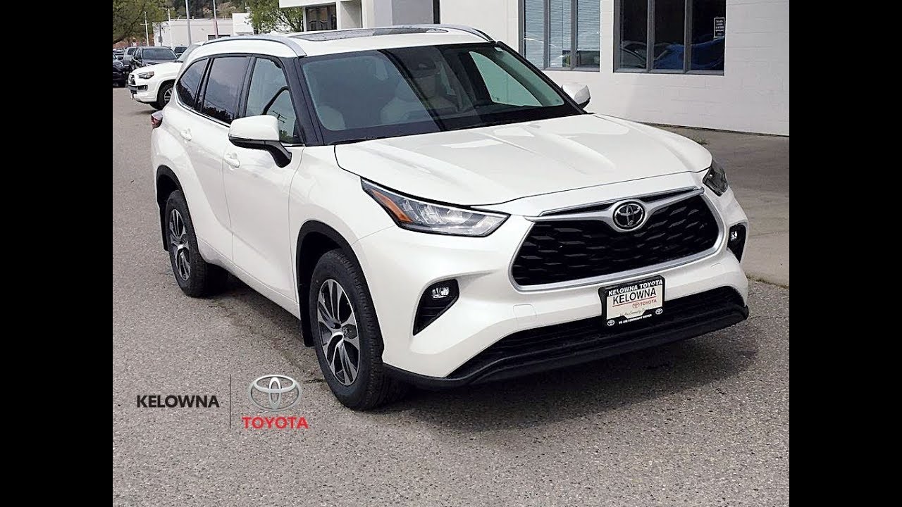 2020 Toyota Highlander XLE Harvest Beige Interior