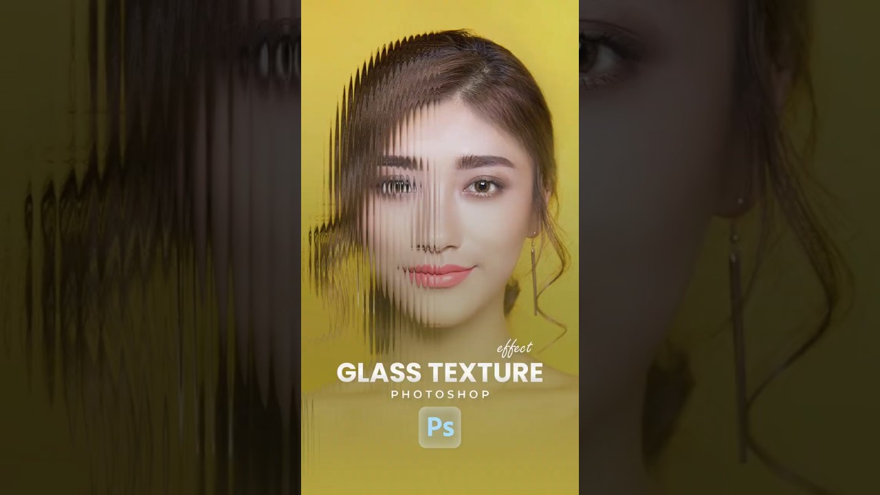 Glass Texture Effect in Photoshop (2025)