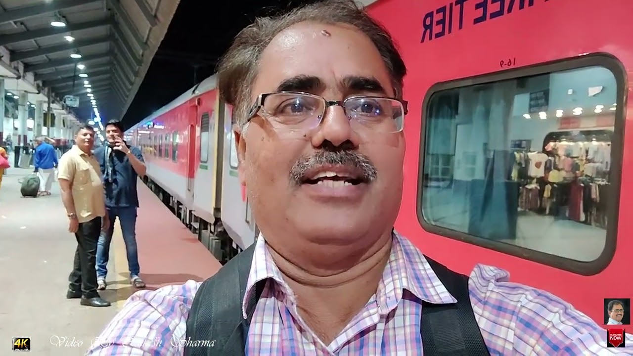 On board  Journey with 22476 CBE HSR Exp Vlog 01 Madgaon to Bikaner  Part  01