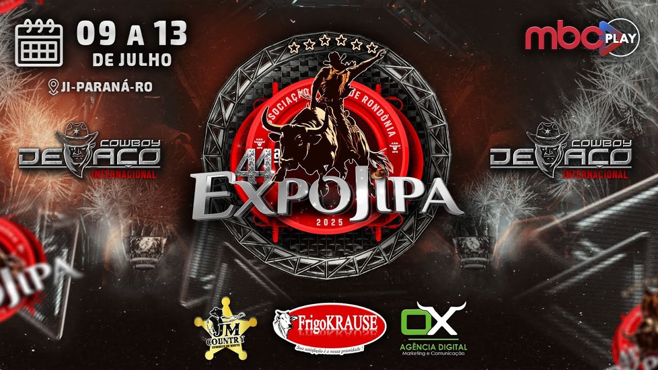 EXPOJIPA 2025 -SEMIFINAL E FINAL - JÍ-PARANÁ/RO - DOMINGO - 13/07/2025