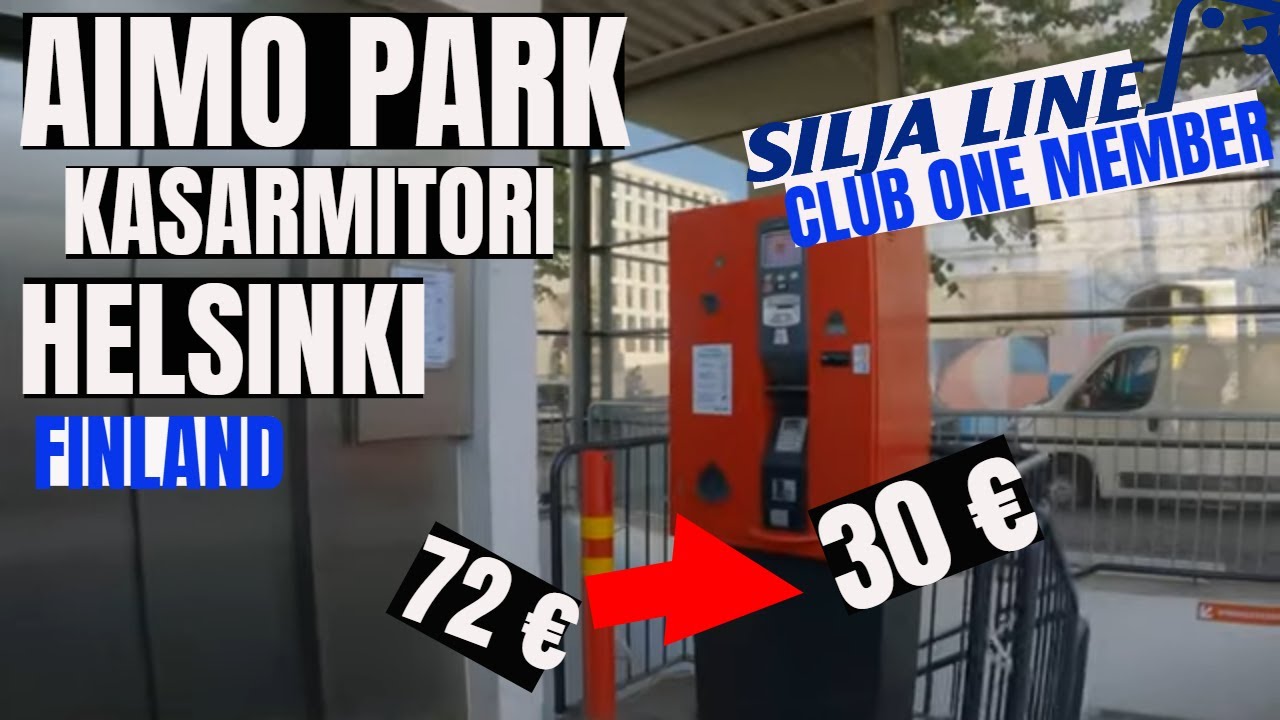 Aimo Park kasarmitori parkkipaikka Helsinki Finland