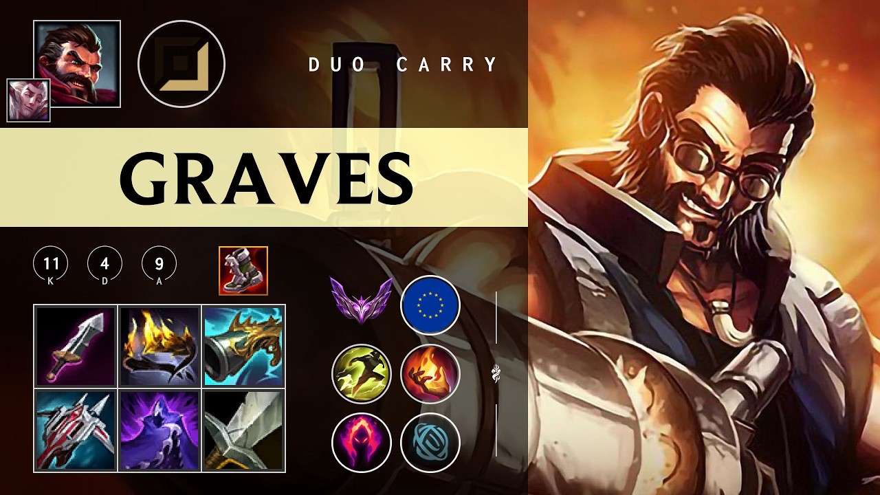 Graves ADC vs Jinx - EUW Master Patch 26.05