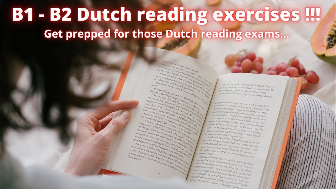 Dutch B1/B2 reading exercises ! Are you ready for the NT2 exam ?