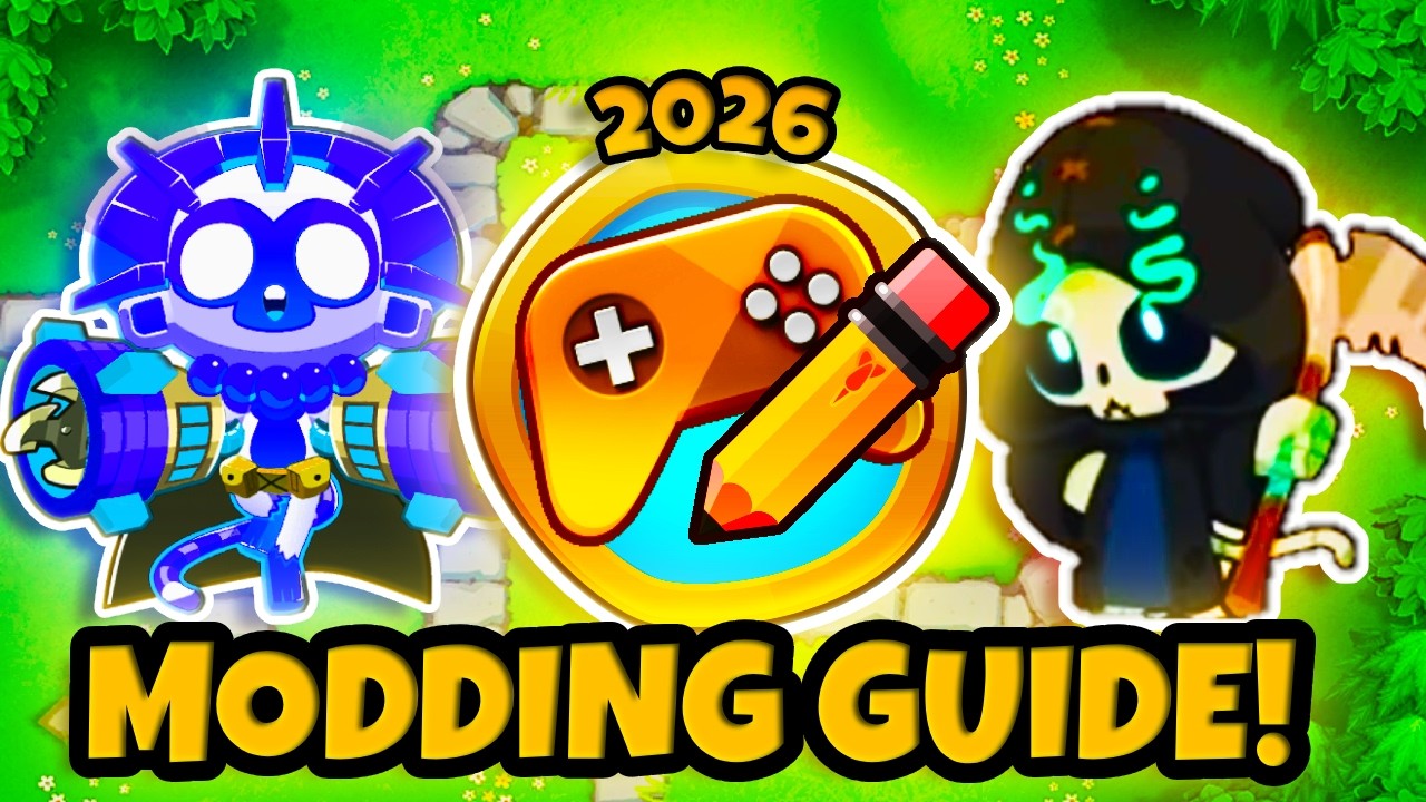 Как легко скачать моды для BTD6 (обновление 2026 года)