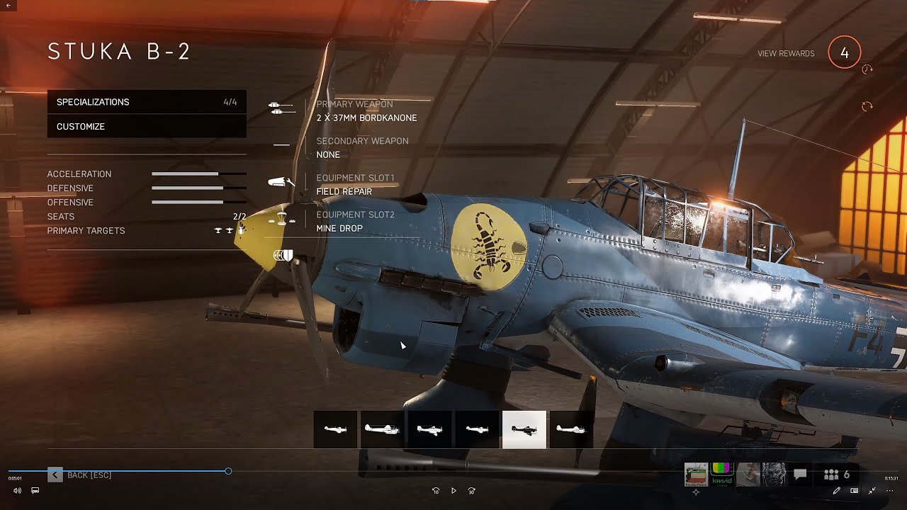 Stuka B1 & B2 | Twisted Steel Map | 45-1 | Battlefield V Full Game Play