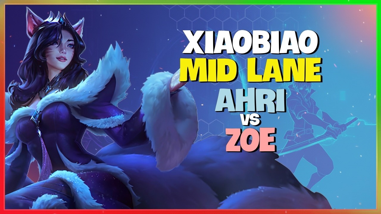 XiaoBiao Ahri : This Dude is SOLID against Zoe in Master Elo - Engsub