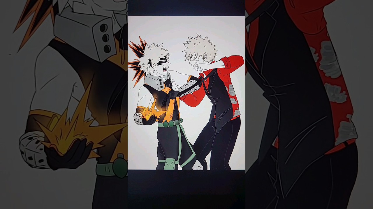 MHA Canon Designs meet their Mob AU/No Quirks Designs! 