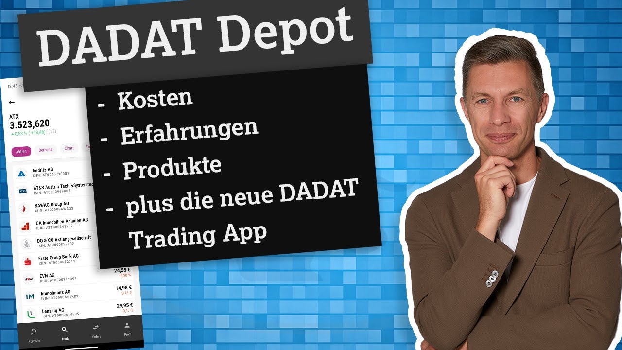 DADAT Depot 2024: Kosten, Gebühren, Erfahrung und neue Trading App