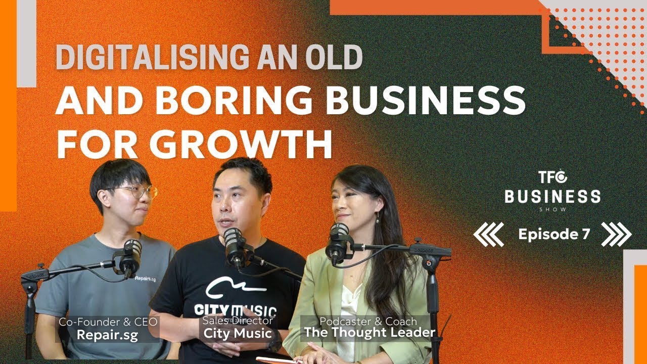10x Old and Boring Business with a proper Digital Strategy [TBS 07 ft CityMusic & Repair.SG]