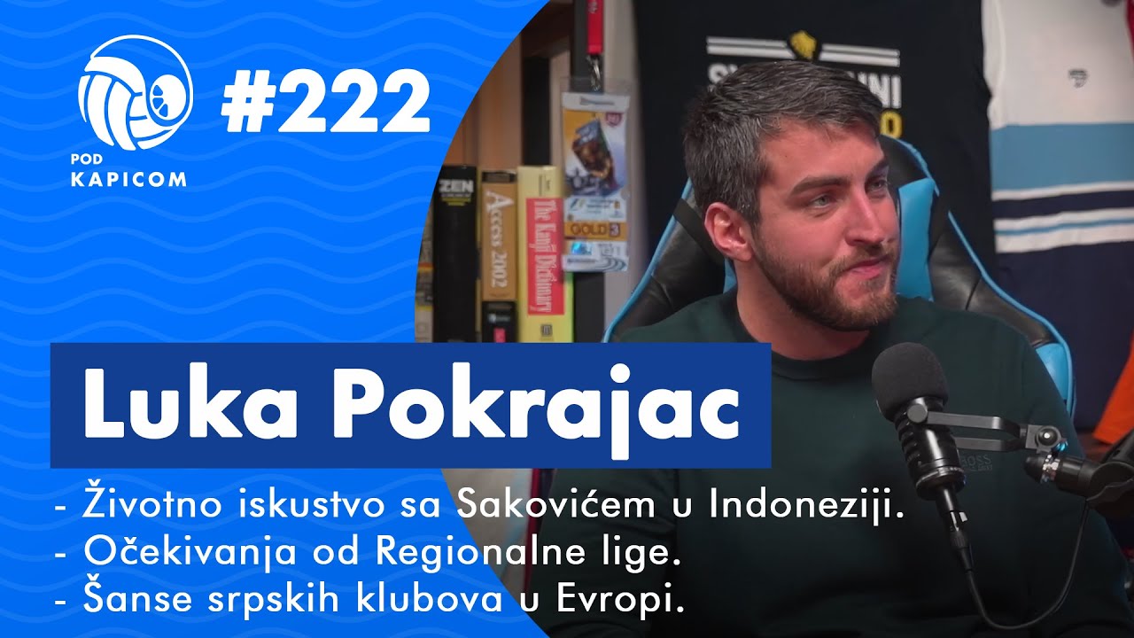 Pod kapicom #222 - Luka Pokrajac: Drugari se ne ljute kad ih kritikujem u prenosu