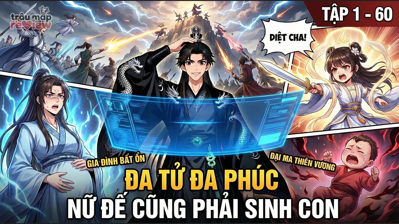 《C1 - 60》Từ Người Thường Hóa Trùm Phản Diện Chỉ Sau Một Đêm | Truyện 3D | Trâu Mặp Rivew