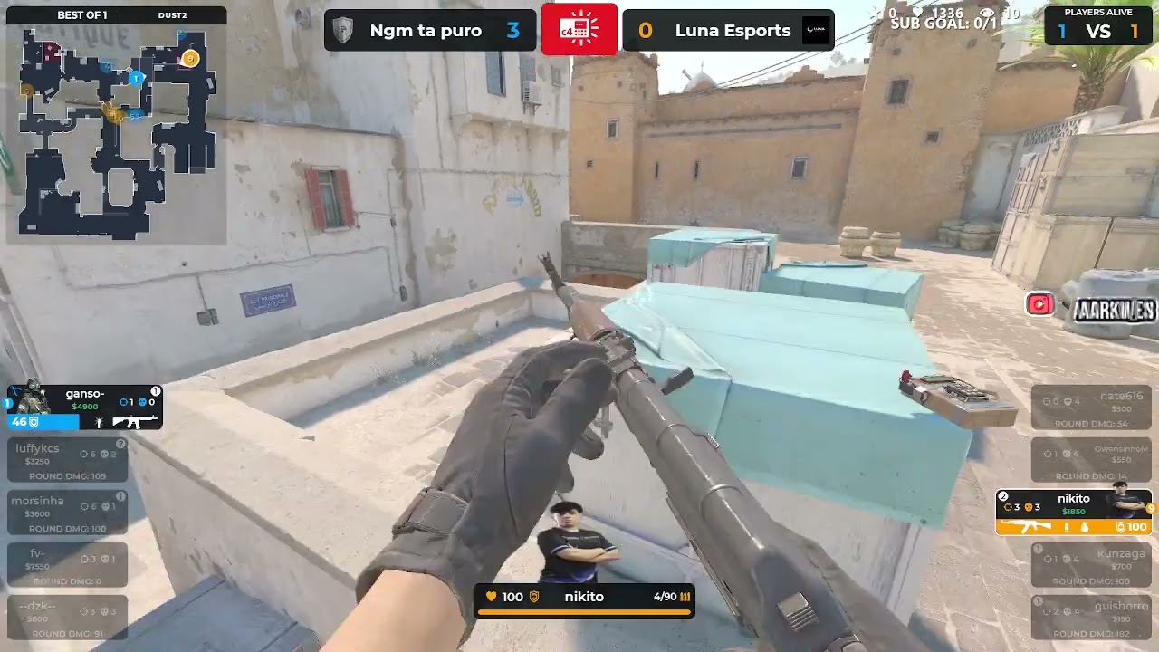 Luna Esports vs Isurus | ESEA League - Season 56 | !dolar | ENG,ESP