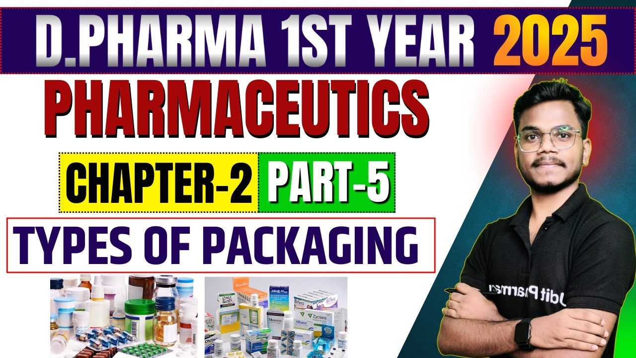 Pharmaceutics Chapter -2 | Metals & Rubber as Packaging Materials | D.Pharm1st year| By-Mithlesh sr