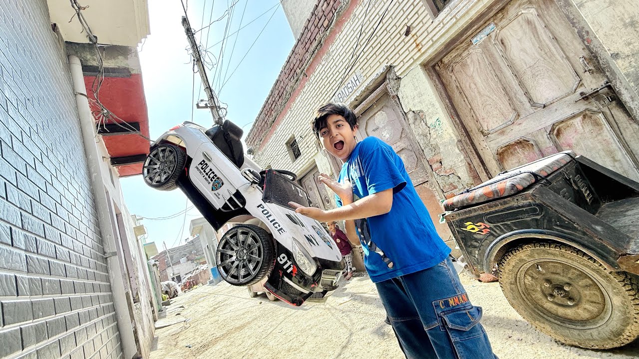 Car ko latka diya😂hawa me