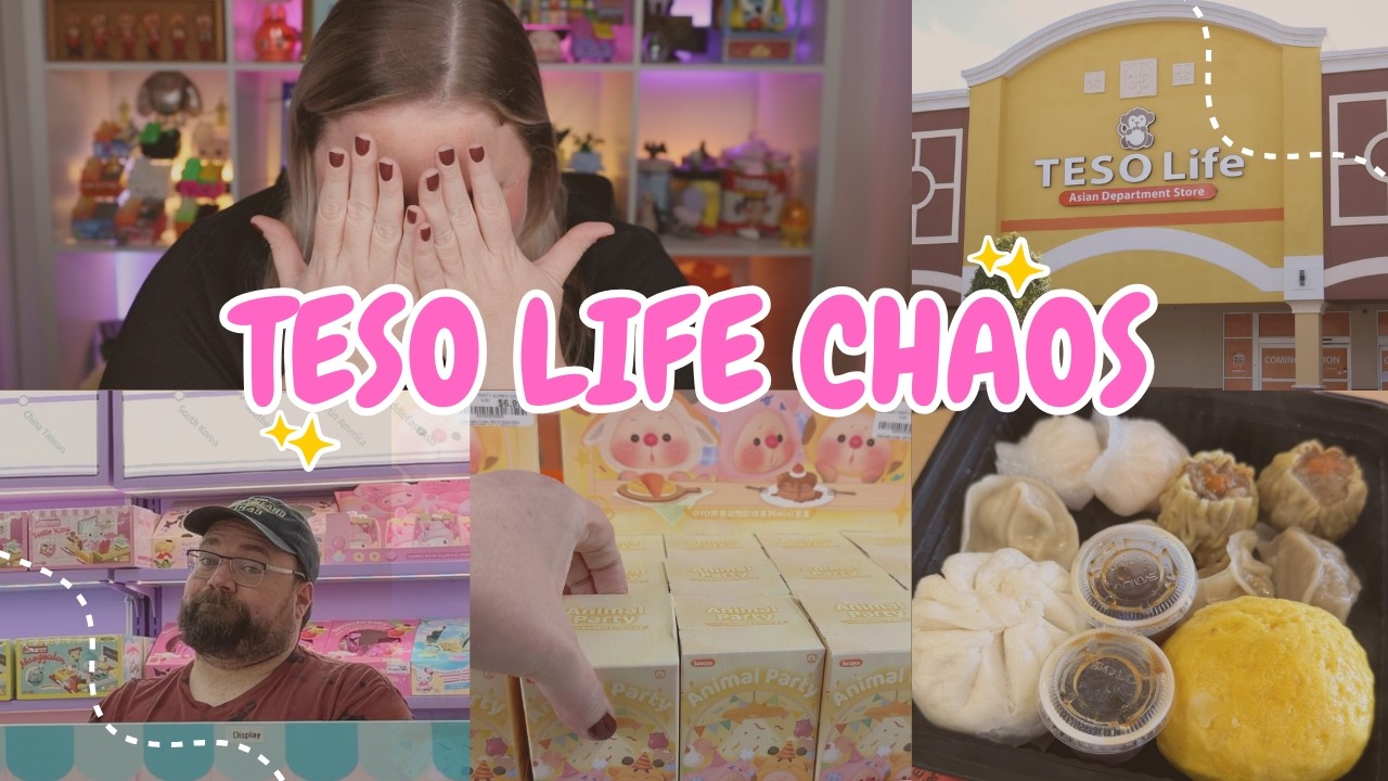 I Finally Went to Teso Life… It Was Chaos | Blind Box Hunting + Orlando Vlog