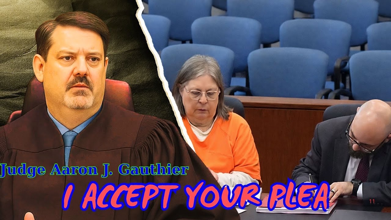 Judge Aaron J. Gauthier Accepts Guilty Plea — Bond Stays Set in Tense Courtroom Moment