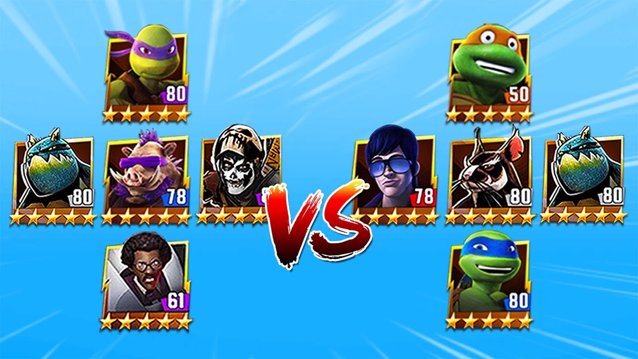 TMNT Legends Bebop Movie, Donnie, Casey Jones, Slash, Baxter Stockman