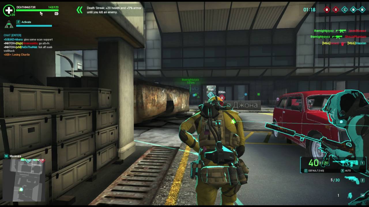 Cry More Bi@ ( DEATHM4ST3R hacker) Ghost Recon Phantoms