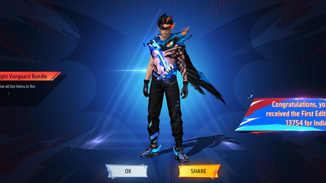 Mid Night Ace Bundle in just 200 diamond  || 99% trick legendary bundle open ||  Mid Night Ace Speen