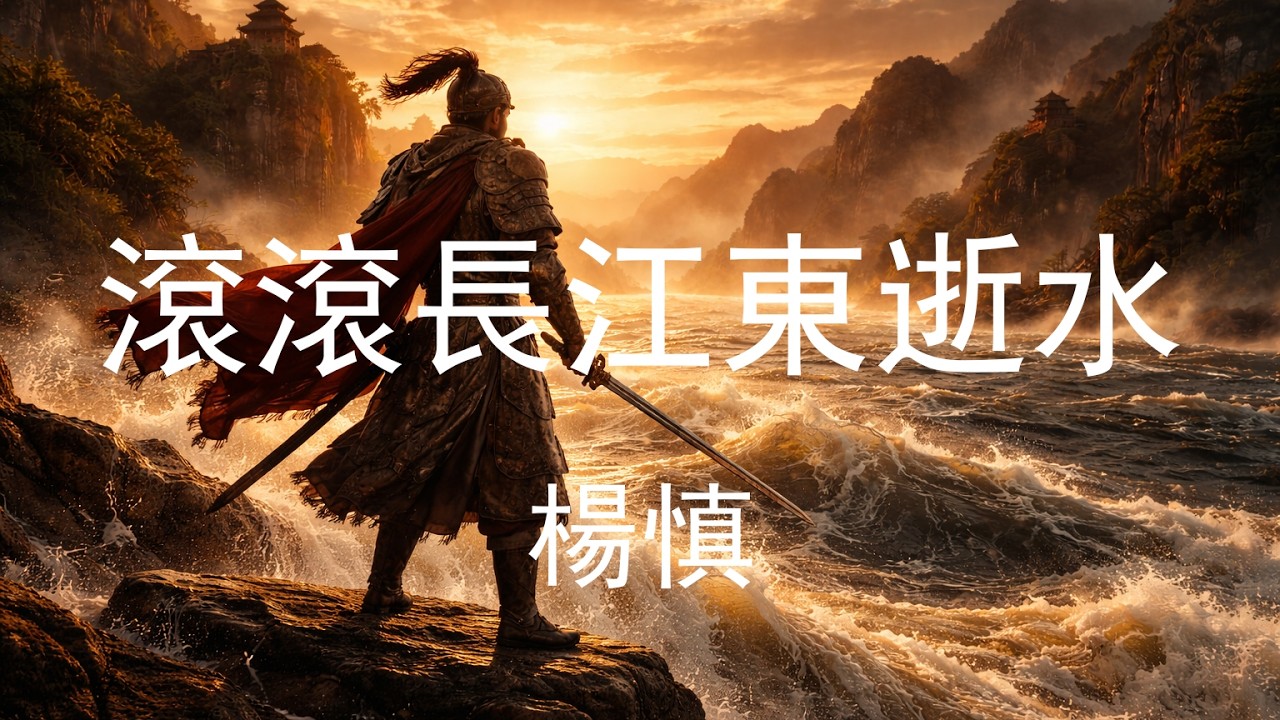 【滾滾長江東逝水】中國古詩 | Chinese ancient poetry