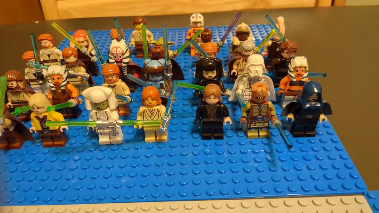 Ranking My LEGO Jedi from Worst to First