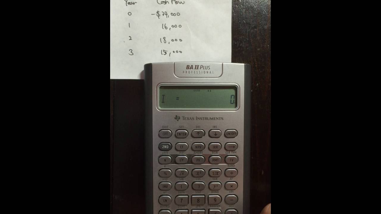 Calculating NPV with Financial Calculator
