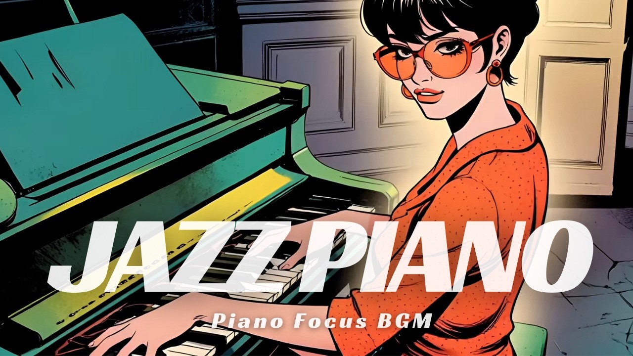 Upbeat Jazz Piano | Relax Piano BGM | Soft Jazz Piano for Work & Study