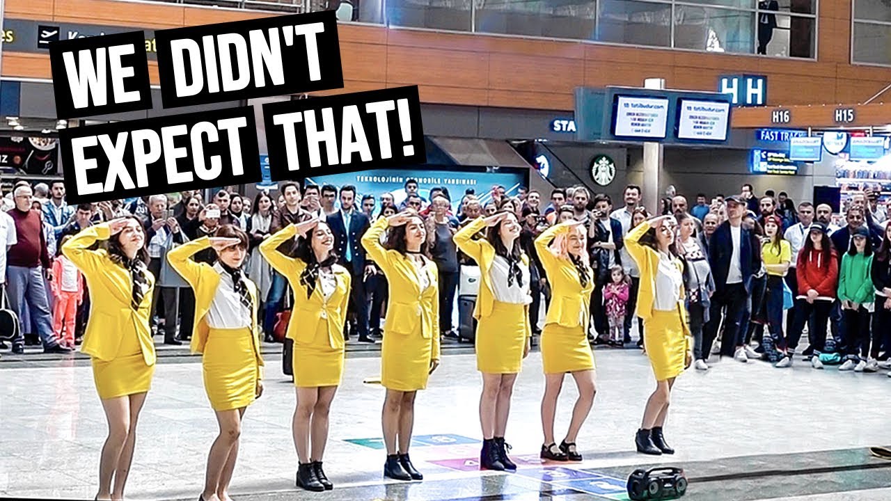AIRPORT DANCE OFF!