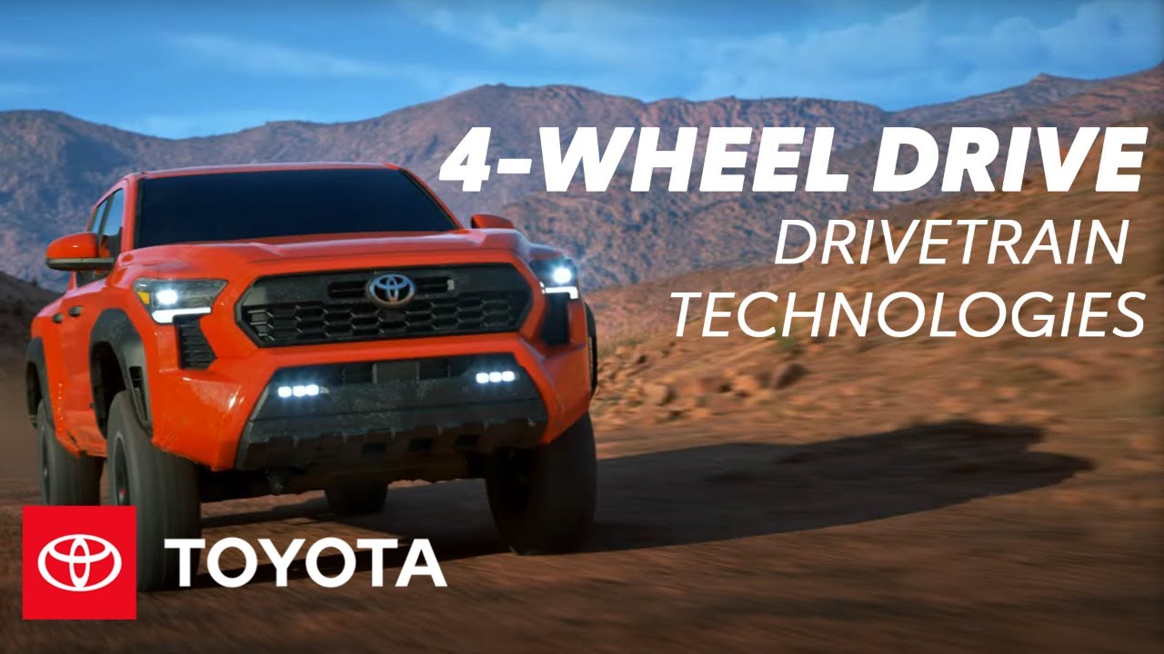 Toyota's 4WD Systems & Drivetrain Technologies Explained | Toyota