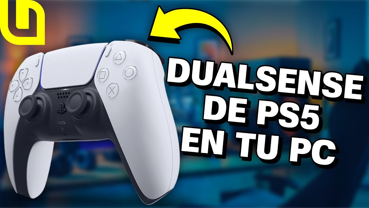 &iquest;C&Oacute;MO CONECTAR el DUALSENSE de PS5 a tu PC GAMER? 🤔 Bluetooth y Cable | Tulterial