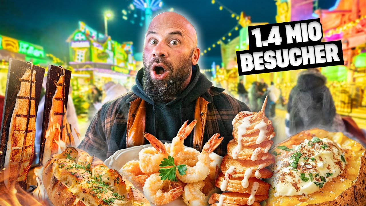 Europas Größter Weihnachtsmarkt 🎄 Streetfood auf dem Cranger Weihnachtszauber!
