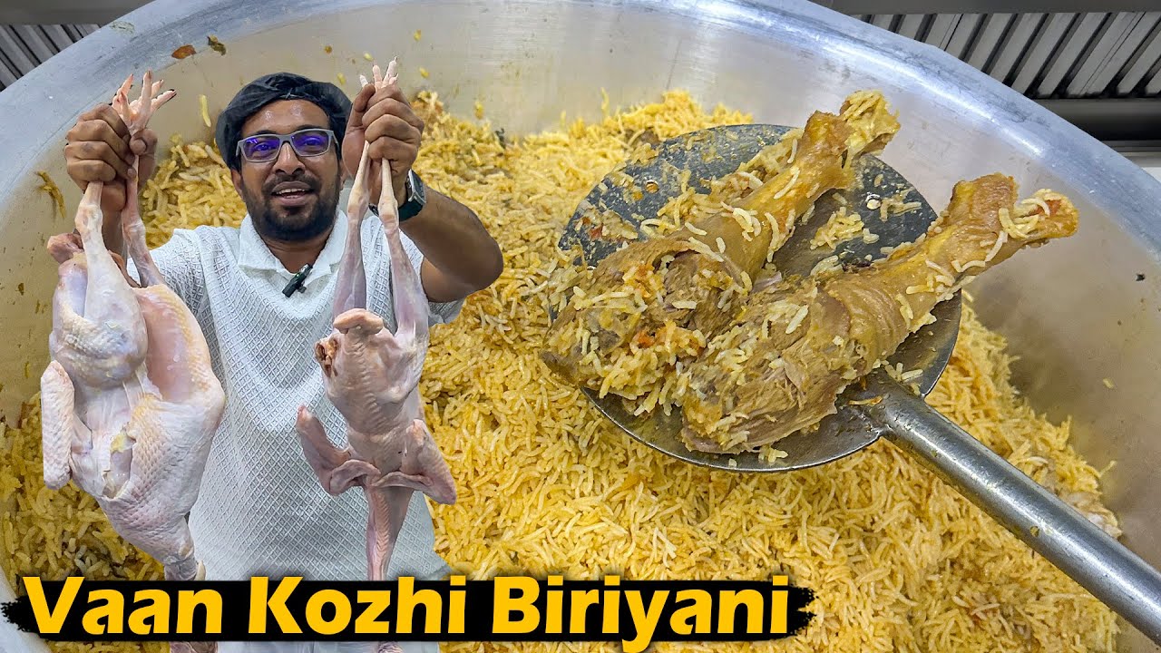 5 Kg Vaan Kozhi Biriyani Cooking in Malaysia | Easy Cooking with Jabbar Bhai...