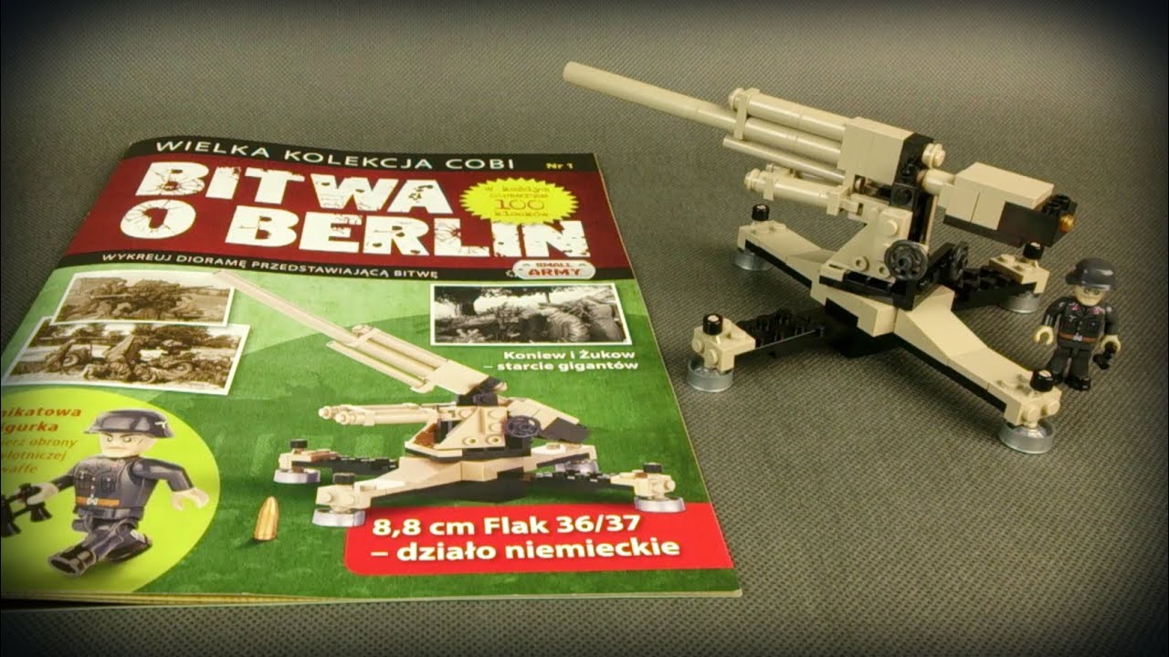Kolekcja COBI Bitwa o Berlin #1 - Flak 88 - recenzja